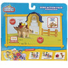 Dino Ranch Action Pack Featuring Stegosaurus - 4 Fence Pieces to Connect- Four Styles to Collect - Toys for Kids, Your Favorite Pre-Westoric Ranchers