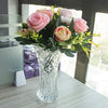 Slymeay Flower Vase Glass Thickening Design for Home Decor,Wedding vase or Gift - 7.5