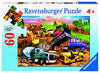 Ravensburger Construction Crowd - 60 Piece Jigsaw Puzzle for Kids - Every Piece is Unique, Pieces Fit Together Perfectly