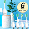 Aoremon Replacement Toothbrush Heads for Philips Sonicare E-Series Essence HX7022/66 and other Screw-on Electric Toothbrush Model, 6 Pack