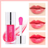 MEIBANFA Lip Oil Coloured Hydrating Lip Balm Lip Care Clear Lip Gloss Sparkling Lip Gloss Non-stick Hydrating Lip Gloss (015)