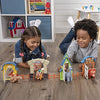 Dino Ranch Action Pack Featuring Brontosaurus - 4 Fence Pieces to Connect- Four Styles to Collect - Toys for Kids Featuring Your Favorite Pre-Westoric Ranchers