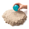 Kinetic Sand, Folding Sand Box with 2lbs of Play Sand, 7 Molds and Tools, Sensory Toys, for Kids Ages 3 and up