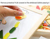Lewo Wooden Educational Toys Magnetic Art Easel Animals Wooden Puzzles Games for Kids