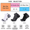 COOVAN 10 Pairs Mens Ankle Socks Men 10 Pack Low Cut Comfort Cushion Casual Socks