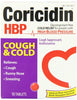 Coricidin HBP Antihistamine Cough & Cold Suppressant Tablets for People with High Blood Pressure, 16-Count Boxes (Pack of 3)
