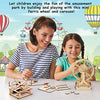 4 in 1 STEM Kits, Wooden Construction Science Kits, STEM Projects for Kids Ages 8-12, 3D Puzzles, DIY Educational Craft Building Toys, Christmas Birthday Gifts for Girls and Boys 8 9 10 11 12 Year Old