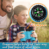 Binoculars for Kids with Compass 8x21 Children Toy Real Binocular Gifts for 3-12 Years Boys Girls High Resolution Shockproof Telescope for Bird Watching,Travel, Camping