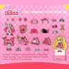 Love Diana Toys Bundle Love Diana Dress Up Set - 26 Pc Love Diana Doll Featuring Magnetic Wood Dress Up Accessories with Bonus Washi Tape and More (Love Diana Adventure Pack)
