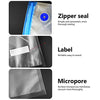 Vacuum Sealer Zipper Bags Sous Vide bags for food BPA Free Reusable Resealable with Air Valve Double Layers Food Storage 3 Sizes15 Pcs