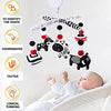teytoy My First Baby Crib Mobile, Black and White Baby Mobile for Crib, High Contrast Mobile Toy for Newborn Infants Boys and Girls