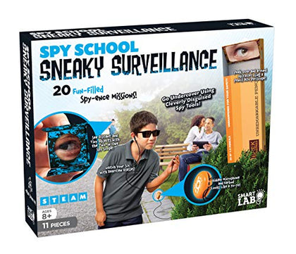 SmartLab Toys Spy School Sneaky Surveillance with 20 Fun-Filled Spy-ence Missions