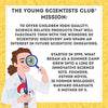 The Young Scientists Club Animal Tracks Game, At-Home STEM Kits For Kids Age 5 and Up, Animal Games for Young Scientists, Kids Party Games and Activities , Yellow
