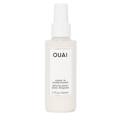 OUAI Leave In Conditioner & Heat Protectant Spray - Prime Hair for Style, Smooth Flyaways, Add Shine and Use as Detangling Spray - No Parabens, Sulfates or Phthalates (4.7 oz)