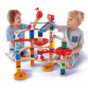 Hape Wooden Quadrilla Super Spirals Marble Run STEM Building Blocks Toy for Kids