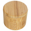 Totally Bamboo Salt Cellar Bamboo Storage Box with Magnetic Swivel Lid, 6 Ounce Capacity