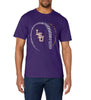 LSU Tigers Baseball Fastball Purple Officially Licensed T-Shirt