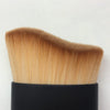RN BEAUTY Foundation Powder Brush Kabuki Brush Liquid Cream Makeup Brushes Face Blender Brush S Shaped Multi-function Cosmetics Tools - Brown