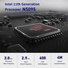 TRIGKEY Mini PC Pro, New 12th Generation Intel N100(4C, 4T) 16G DDR4 500G PCIE1 SSD G4 Mini Computers, 4K@60Hz HDMI Dual HD Output, Wi-Fi 6, BT 5.2, USB 3.0, RJ 45 for Personal, Office PC