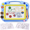 FLY2SKY Magnetic Drawing Board Magna Drawing Doodle Board Travel Size Toddler Toys for 1-2 Year Old Sketch Writing Colorful Erasable Sketching Pad Birthday Gifts Boys Kids Educational Learning Toy