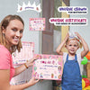 Potty Training Chart for Toddler, Girls, Sticker Chart for Kids Potty Training, 4 Week Reward Chart, Certificate, Instruction Booklet & More, Reward Sticker Chart Kids Toilet Training -Princess Design