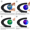 FUZADEL Multi-Color Changing Levitating Globe Floating Globes Magnetic Levitation Floating Globe of the World with Stand for Home/Office Desk Decoration Ornament (2023 magnetic globe)