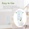 EUDEMON Baby Safety Electrical Outlet Cover Box Childproof Large Plug Cover for Babyproofing Outlets Easy to Install & Use (Transparent)