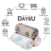 DaysU Silky Micro Soft Plush Baby Blankets for Girls with Print Animal Pattern and Soothing Raised Dots, Double Layer Bed Throws for Baby Crib, Elephant, Pink, 30x40 Inches