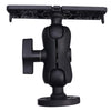 BESPORTBLE Fish Finder Mount Fish Finder Bracket Fish Finder Holder Fish Finder Rack for Boat Canoe Kayak Fishing Accessories (Black)