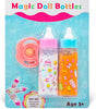 Exquisite Buggy My Sweet Baby Disappearing Magic Bottles - Includes 1 Milk, 1 Juice Bottle with Pacifier for Baby Doll (Colorful)