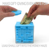 Trekbest Money Maze Puzzle Box - A Fun Unique Way to Give Gifts for Kids and Adults (Blue)