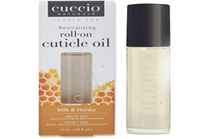 Cuccio Naturale Revitalizing Roll-On Cuticle Oil Milk & Honey 10ml