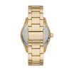 Michael Kors Men's Layton Quartz Watch with Stainless Steel Strap, Gold, 22 (Model: MK8816)