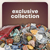 Rock Collection for Kids. Includes 250+ Bulk Rocks, Gemstones & Crystals + Genuine Fossils and Minerals - 2 Lbs. - Geology Science STEM Toys, Gifts for Boys & Girls Ages 6+. Earth Science Activity
