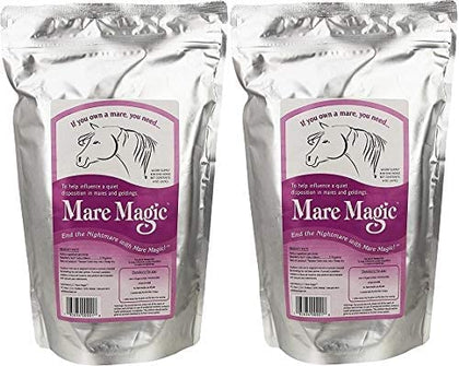 Mare Magic Calming Supplements, 2 Pack New Limited Edition (8 oz)