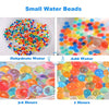 Leeche Non Toxic Water Beads Kit 300pcs Giant & 20000 Small Gel Beads for Kids-Value Package Sensory Toys and Decoration