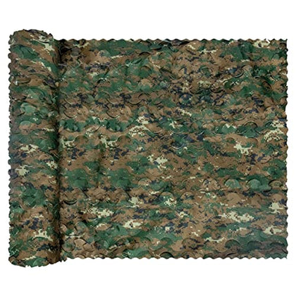 WINWAY Camo Netting Camouflage Net Bulk Roll Sunshade Mesh Net for Hunting Shooting Military Theme Party Decoration
