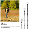 K&F Concept 62 inch DSLR Camera Tripod,Lightweight and Compact Aluminum Detachable Monopod Tripod with 360 Panorama Ball Head Quick Release Plate for Travel and Work K254A1+BH-28L (SA254M1)