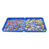 Jigitz Jigsaw Puzzle Sorter Trays in Blue - 6 Pack Plastic Puzzle Organizer Puzzle Stacking Trays for Large Puzzles