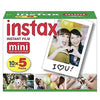 Fujifilm Instax Mini Instant Film, 10 Sheets×5 Pack(Total 50 Shoots)