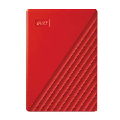 Western Digital WD 2TB My Passport Portable External Hard Drive with backup software and password protection, Red - WDBYVG0020BRD-WESN