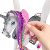 2023 Rainbow Braided Hair Unicorn Princess Doll Playset, 12