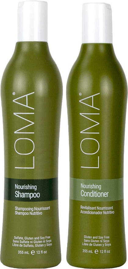 LOMA Nourishing Shampoo and Nourishing Conditioner (DUO PACK) 12 Ounce