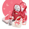 Litti Pritti Baby Doll Accessories - Diaper Bag Set - Premier Playtime Playset for Baby Dolls - Baby Doll Diapers, Magic Bottle, Wipes & More - Toy for 3 4 5 6 7 8 Year Old - Gifts for Toddler Girls