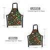 Children Chef Aprons, Pure Cotton Kids Aprons with Adjustable Neck Strap and Pocket Black Children Artists Aprons for Boys and Girls Cooking Baking Painting Aprons in 2 Sizes (Black 1, S)