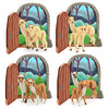 Toymany 8PCS Alpaca Figures Llama Figurines - Plastic Forest Jungle Animal Toy Figurines for Kids Boys Girls Age 3-5 6-12