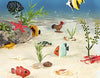 Terra by Battat - 60 Pcs Assorted Mini Sea Animal Toys - Plastic Ocean Animal Figurines - Tropical Fish & Crabs - Marine Animal Set For Kids and Toddlers 3 Years + - Storage Tube