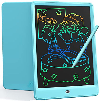 LCD Writing Tablet 10 Inch Colorful Screen Drawing Tablet for Kids Deals, Reusable and Portable Toddler Educational Toys for 3 4 5 6 Years Old Boys and Girls