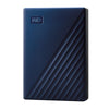 Western Digital WD 4TB My Passport for Mac, Portable External Hard Drive with backup software and password protection, Blue - WDBA2F0040BBL-WESN