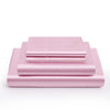 Vonty Satin Sheets Full Size Silky Soft Satin Bed Sheets Pink Satin Sheet Set, 1 Deep Pocket Fitted Sheet + 1 Flat Sheet + 2 Pillowcases